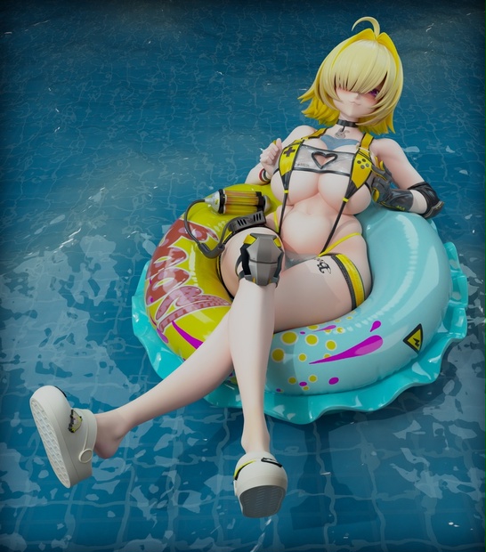 NIKKE エレグ:ブームアンドショック ガレージキット - MAKOTO工房 - BOOTH