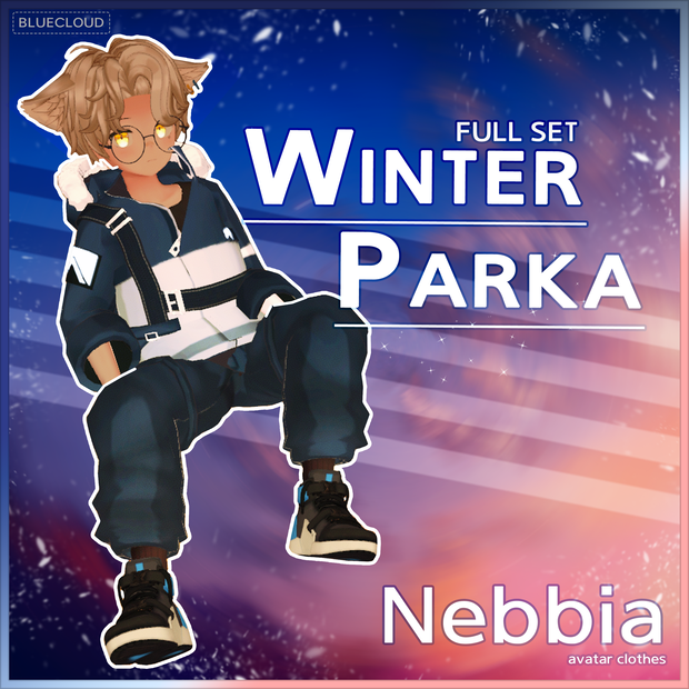 【3Dモデル】 [ネビア] Nebbia - Winter Parka[🚫Stop selling]