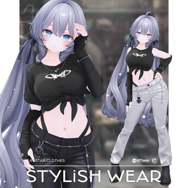  💎 Stylish Wear【10 アバター対応】