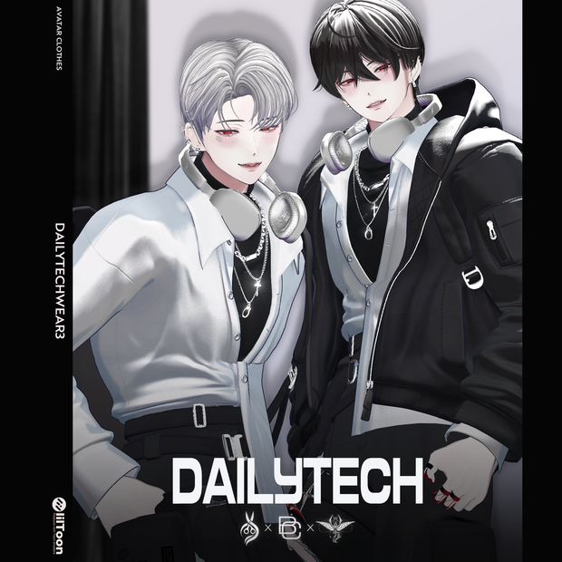 【8 アバター対応】 Daily Techwear-III