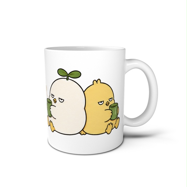 こもりのマグカップ（お茶の時間）