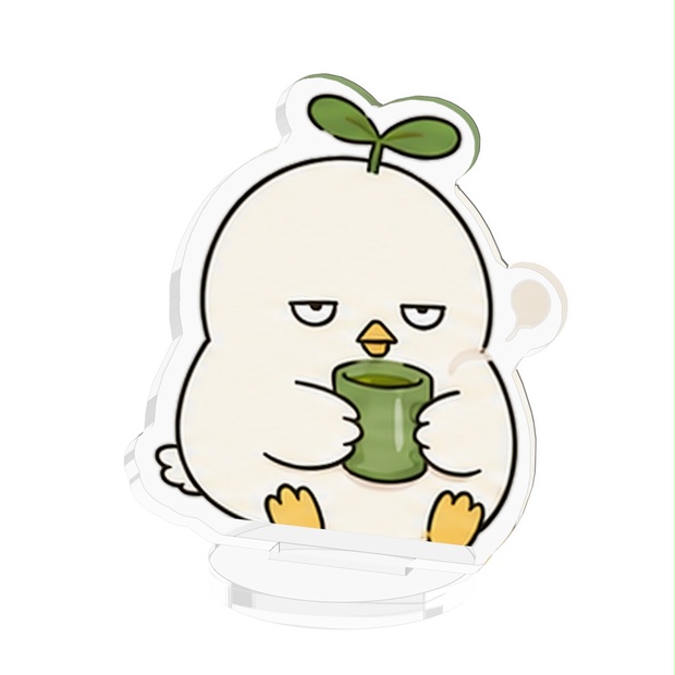 こもりのアクリルスタンド（お茶）