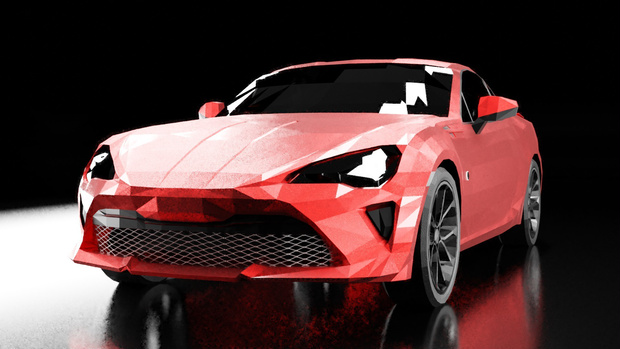 86　ローポリモデル　FBX