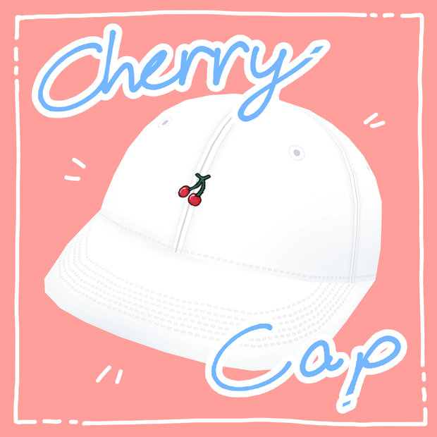 [FBX] Cherry Cap - さくらんぼの帽子 | Fit for VRoid | 5 Colors