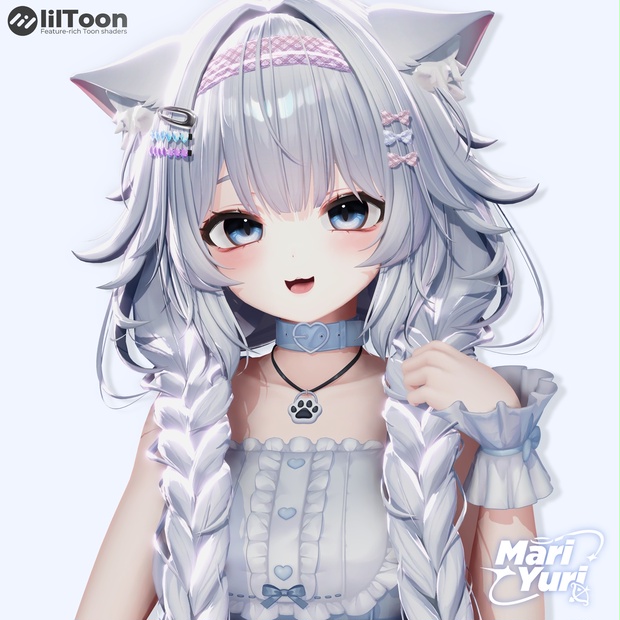 【16アバター対応 VRC Hair】Nya nya nya - MariYuri - BOOTH