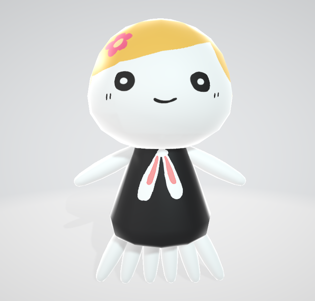恵星人3Dモデル