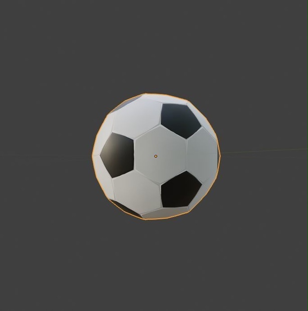 【3D素材】サッカーボール FootBall 「君だけの最強のサッカー