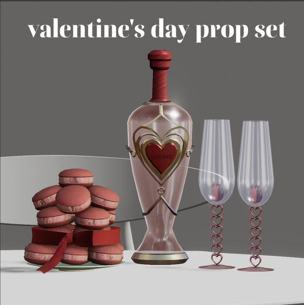Valentine's Day Prop Set