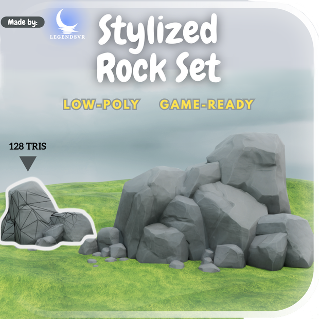 Stylized Rock Set
