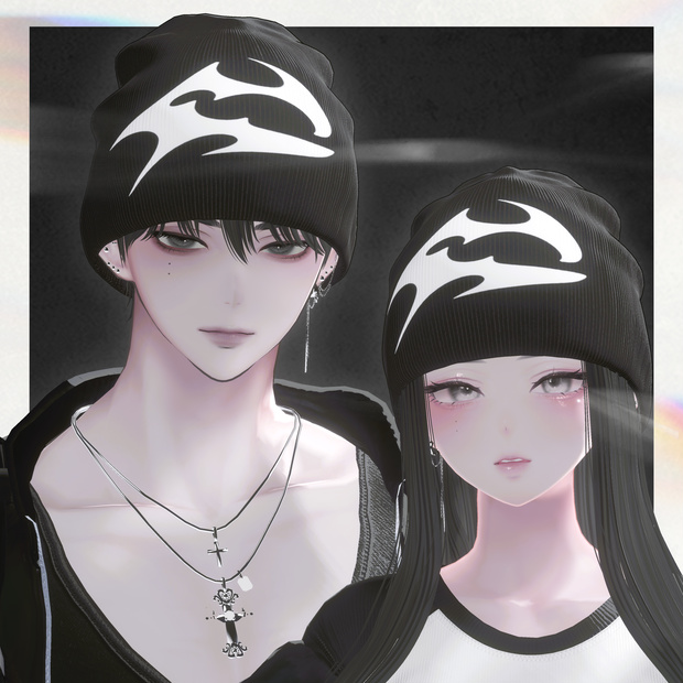 ⚡Y_Beanie Hair [set]⚡