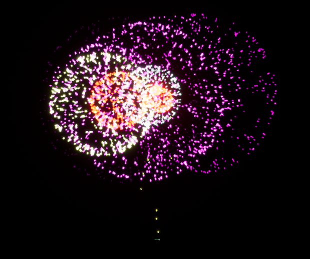 【uasset】 花火 / firework 【カラフル / colorful】