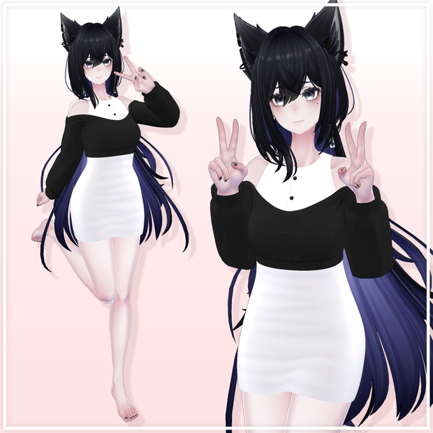 『ラシューシャ (Lasyusha)』Shoulder Cutout