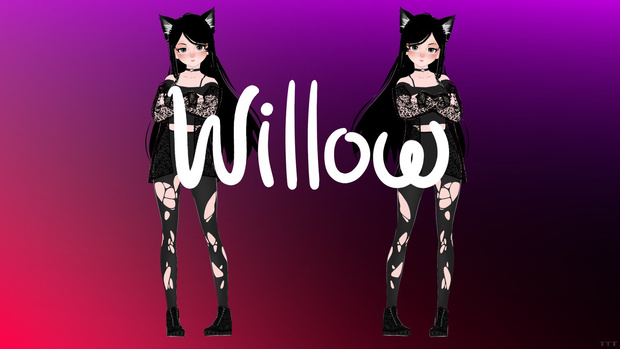 Willow Custom Vtuber Model 