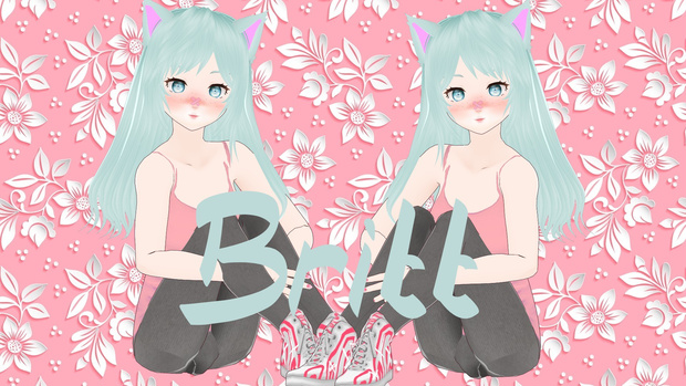 Britt Custom Vtuber Model