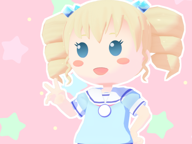 3Dアバター ミニこおりちゃん
