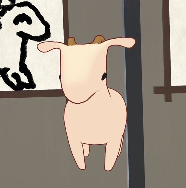 【無料VRCアバター】歩けるヤギ