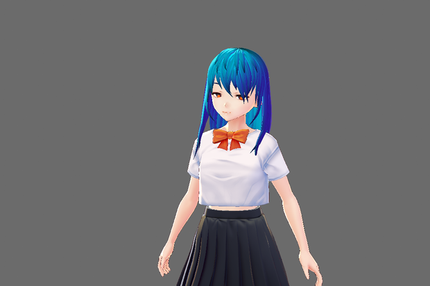 Vroid Lazy Hairstyle... Idk