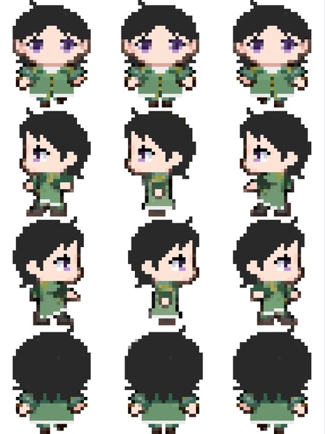 【ピクスクアバター】断髪縁ちゃん