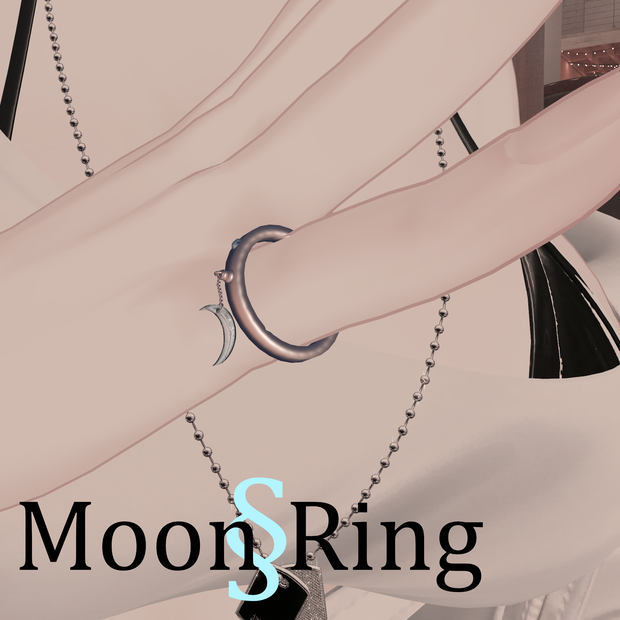 【VRChat想定】moon § ring