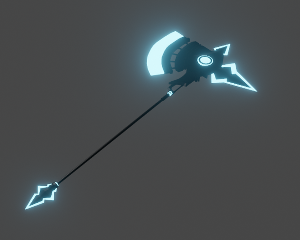 【3Dモデル】両手斧【VRchat・武器】