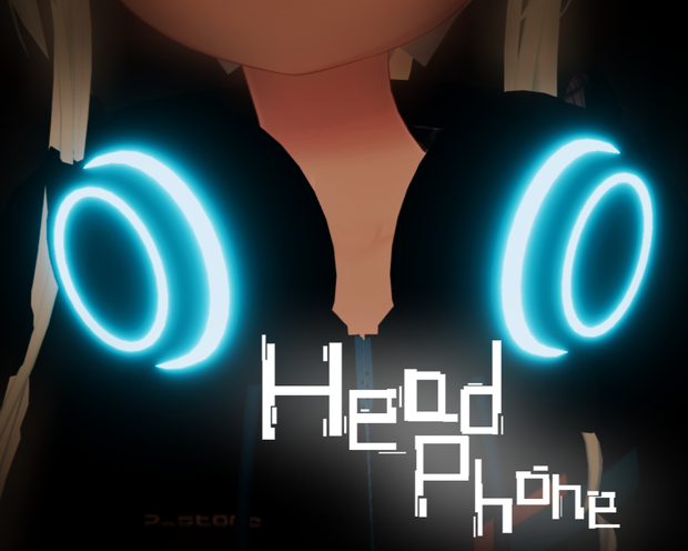 【3Dモデル】ヘッドフォン【VRchat】