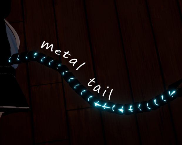 【3Dモデル】しっぽ【VRchat】