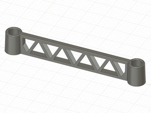 100均メタルラック用補強パーツ ・サイドバー