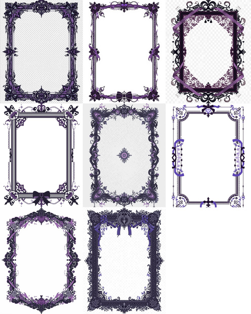 Oshipock_Goth_アンティークゴシック全8種