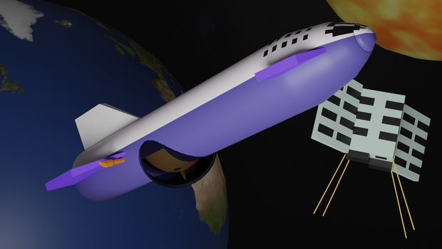 【Cluster用アバター】スペースXくん