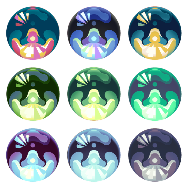 21 Free Vroid Irises [Wobbly Style~]
