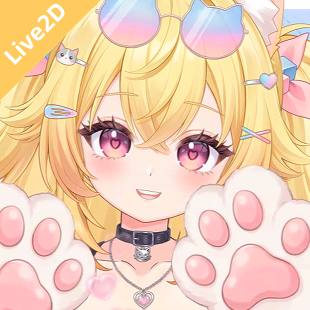 【限定一点】Blonde Cute Girl【Live2Dモデル】