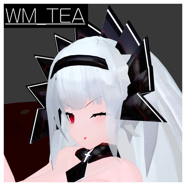 【VRChat向けアバター】WM_TEA
