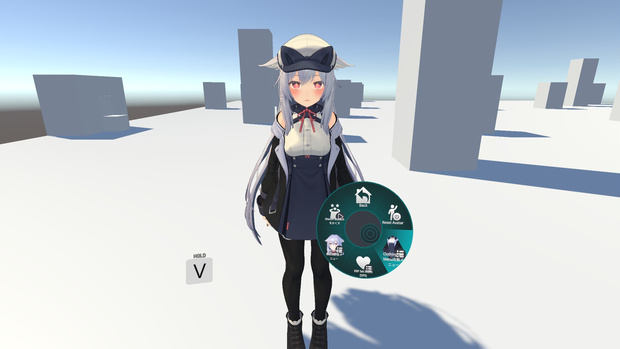 (SDK FIX) Kikyo桔梗用のFX/表情/服の設定/外観の変化/DPSインストール設定/足コントローラー同梱メニュー (ver 1.7更新)