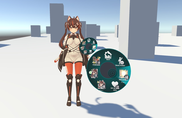 (SDK FIX) Enigmaエニグマ用のFX/表情/服の設定/外観の変化/DPSインストール設定/同梱メニュー  (Ver 1.3更新)