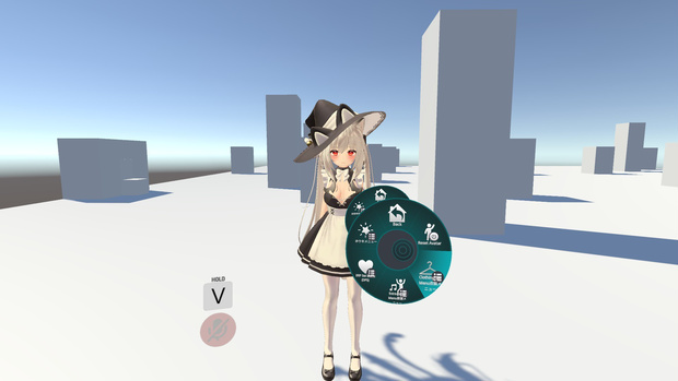 (SDK FIX) Maya舞夜用のFX/表情/服の設定/外観の変化/DPSインストール設定/足コントローラー同梱メニュー  (ver 1.3更新)