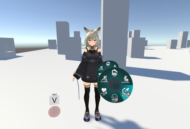 (SDK FIX)  モフィラMophira用のFX/表情/服の設定/外観の変化/DPSインストール設定/同梱メニュー  (ver 1.4更新)