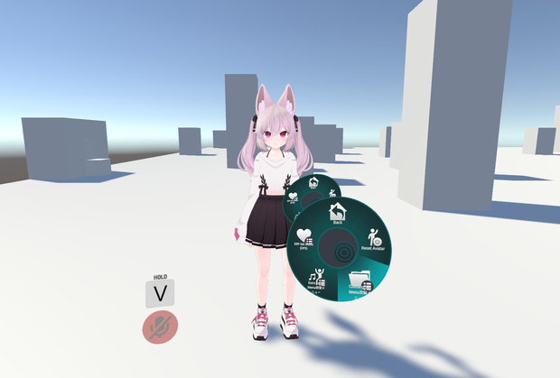 (SDK FIX) カリンKarinのFX/表情/服の設定/外観の変化/DPSインストール設定/足コントローラー同梱メニュー   (ver 1.2更新)