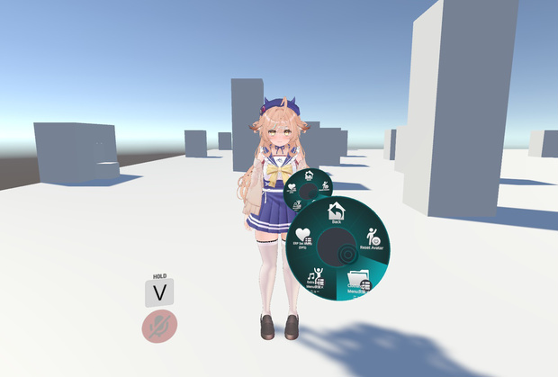 (SDK FIX) RorenローレンのFX/表情/服の設定/外観の変化/DPSインストール設定/コントローラー同梱メニュー (ver 1.1更新)