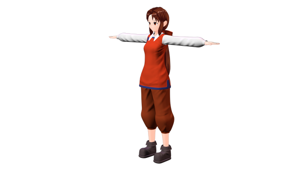 【Blender】ホリィ/Holly (モンスターファーム/Monster Rancher)