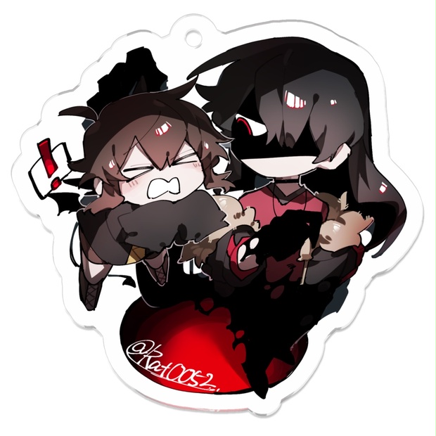 アクキー【闇黒】by水綿 - 水綿ショップ - BOOTH