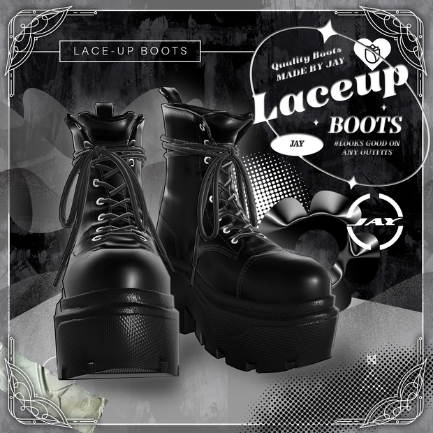 Lace-up Boots  「MANUKA」「KARIN」「LiME」「MOE」「KIKYO」「MAYA」「SELESTIA」