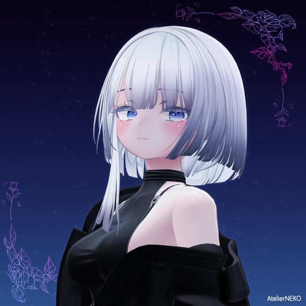 Bonnie Short Hair ボニーショットヘアー 【VRCHair】