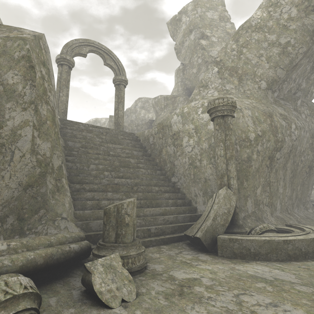 3Dモデル「箱庭11」