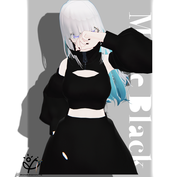 【3Ｄ衣装】Mode Black　21アバター