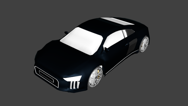 [3Dモデル]audi風の車 Car