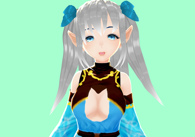[ Vroid ] Noel Elf [ Model Vtuber ]
