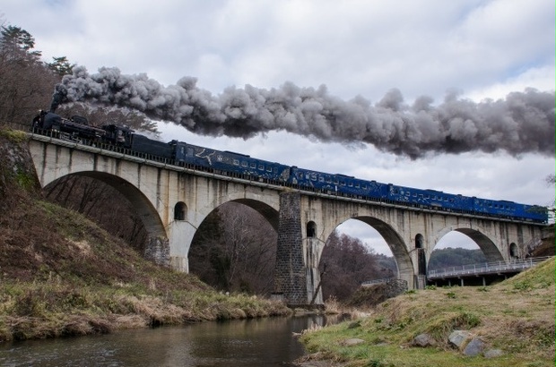 鉄道写真プリント A4 釜石線 sl銀河 Sanpomichi 02 Booth