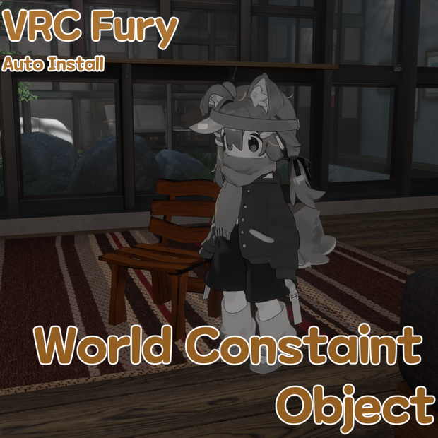 [Free] 簡単ワールド固定オブジェクト (Easy World Constraint Object)