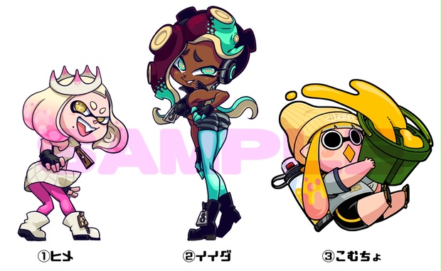 スプラトゥーン２アクキー もみまし倉庫 Booth