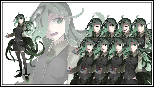高画質立ち絵素材　「イルエ」